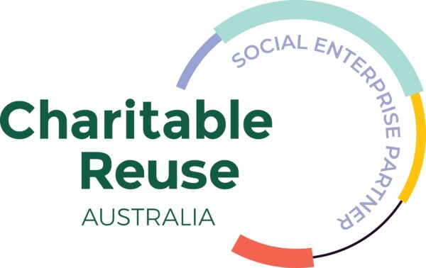 print Charitable Reuse Australia logo representing social enterprise reuse solutions.
