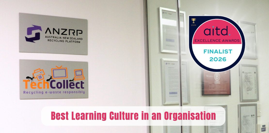 ANZRP recognised as a Finalist in the AITD National Excellence Awards 2026 for Best Learning Culture in an Organisation.